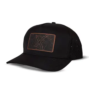 Elevation Lines Leather Hat