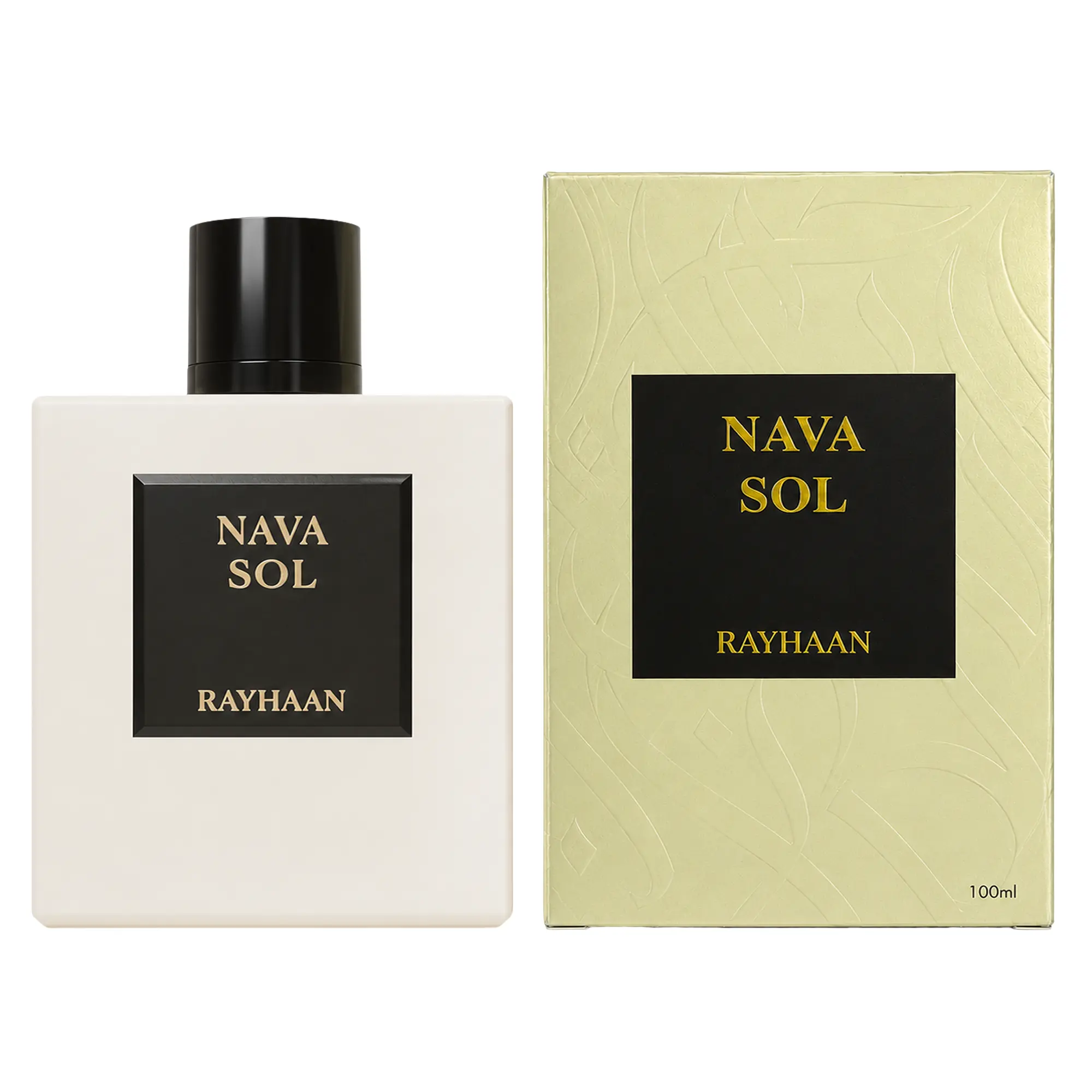 Rayhaan Nava Sol for Unisex Eau de Parfum Spray, 3.4 Ounce