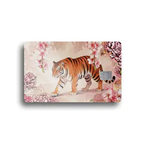 Floral Tiger Blossom Card Skin