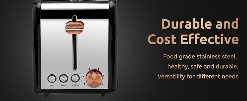 Susteas 4-Slice Toaster with Wide Slots – Perfect Toastie Machine & Maker for Bagels, Waffles & More (1500W) Susteas 4-Slice Toaster with Wide Slots – Perfect Toastie Machine & Maker for Bagels, Waffles & More (1500W)