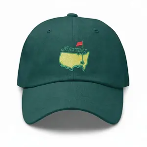 [Made-To-Order] 2026 Masters Fitted Hat, Funny Golf Lover Cap, Embroidered Classic Dad Hat
