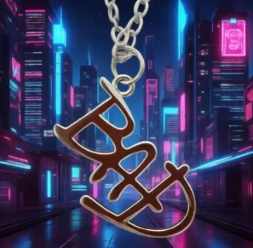 Michael Jackson BAD Necklace Rock Roll Everlasting Classic MJ Pendant Hot Charm Punk Jewelry