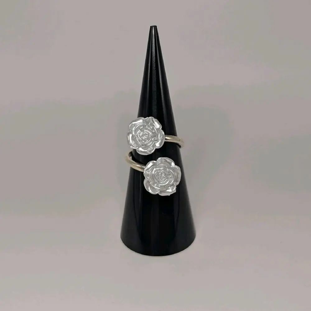 925 sterling silver adjustable ring Handmade in Mexico