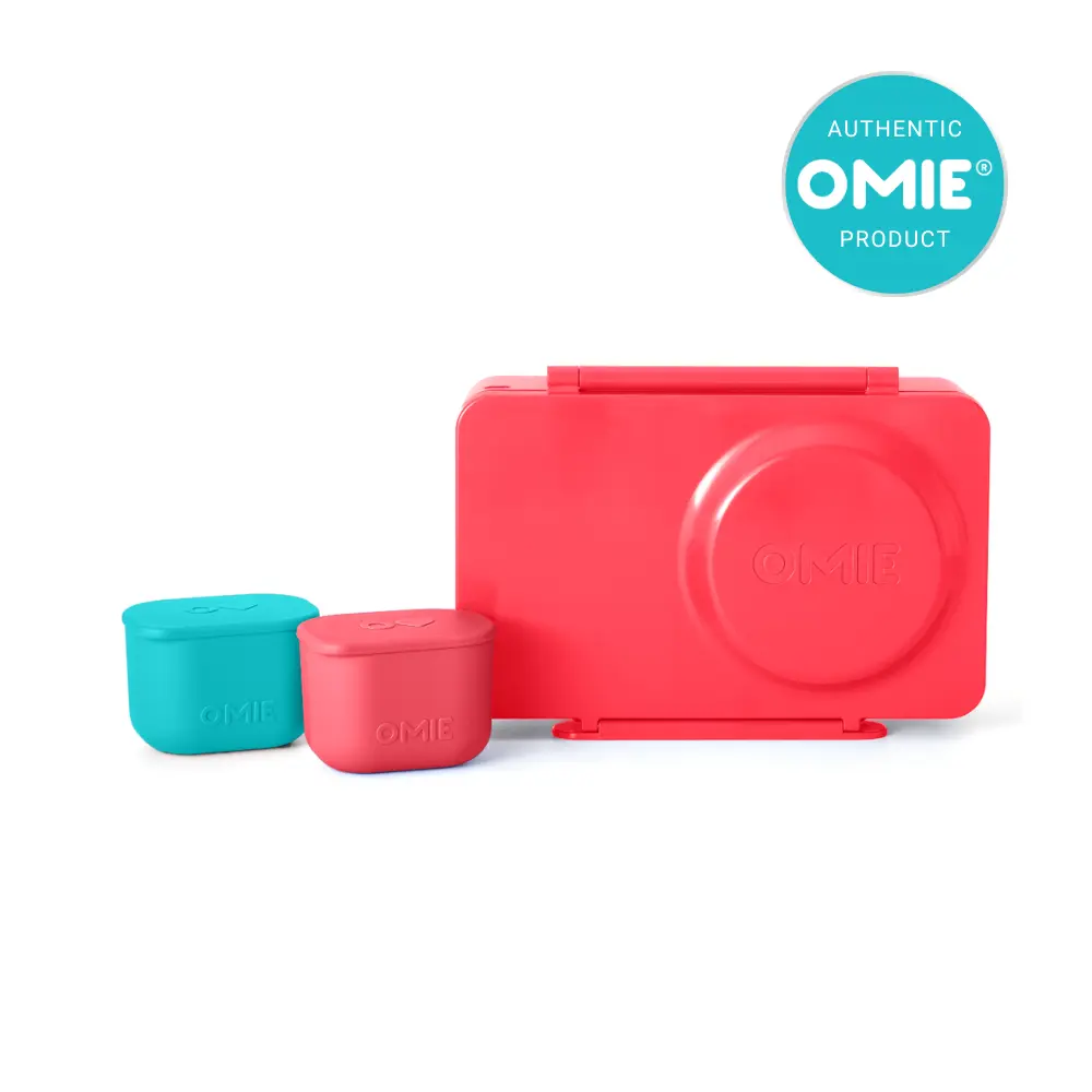 Dip it UP Insulated Lunch Box & Tableware Set - Bundle of OmieBox UP and Dip Containers, Lunch Boxes