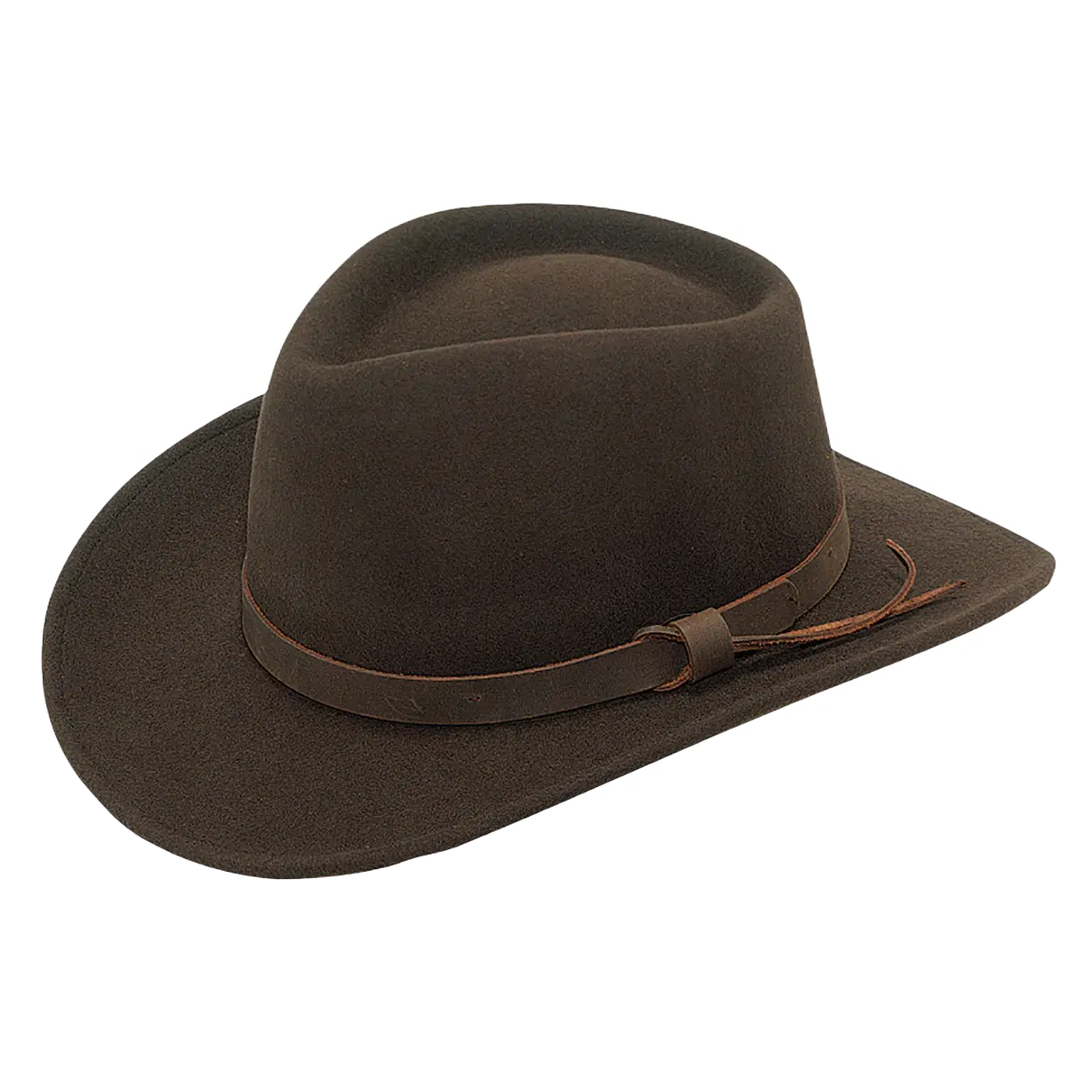 Twister Men's  Durango Crushable Wool Brown Hat 7211202