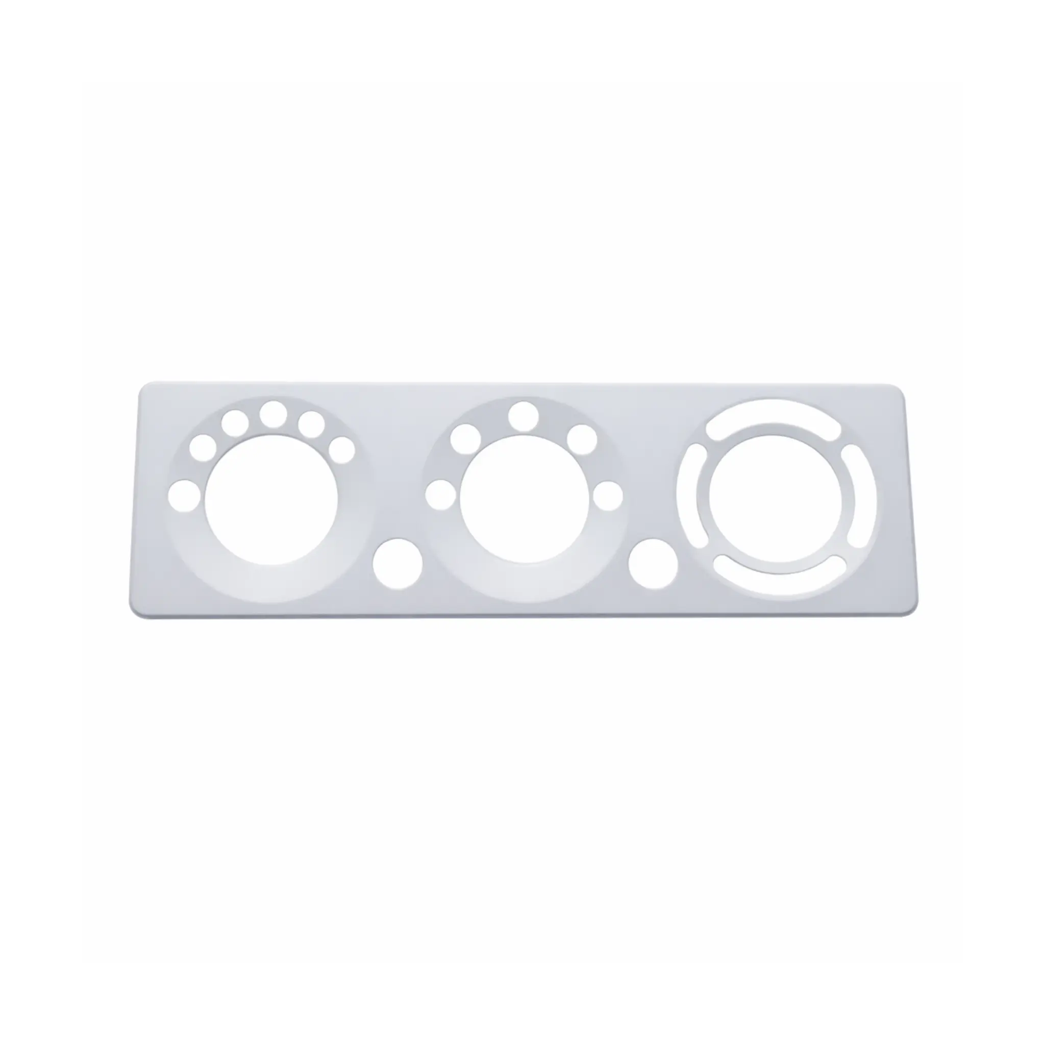 United Pacific – Stainless Steel A/C Control Plate for Peterbilt Parts Truck
