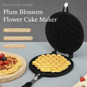 Plum Blossom Mini Cake Molds, perfect for baking plum blossom cakes, ideal for home kitchens and gatherings.
