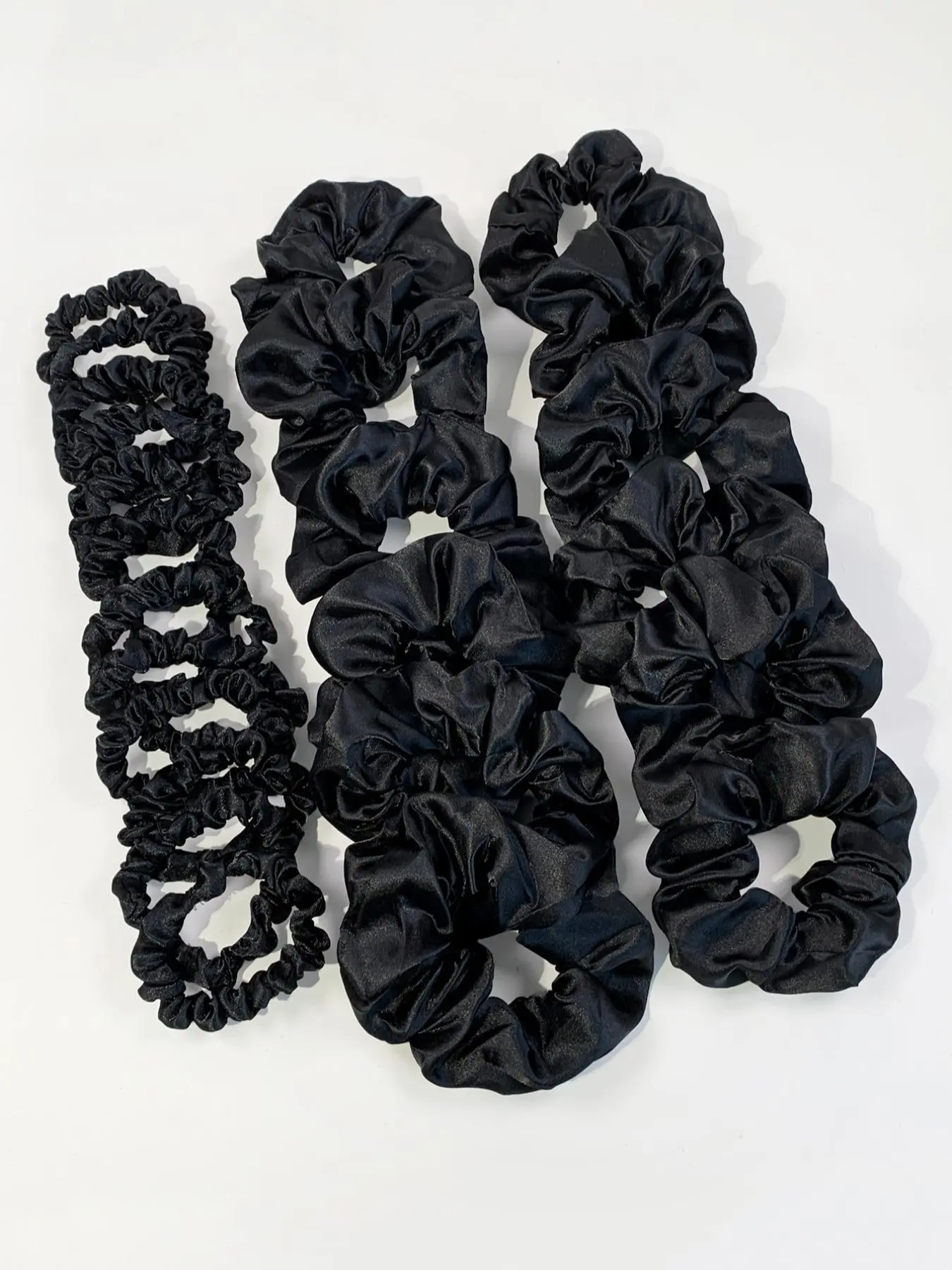 Women's Casual Minimalist Hair Scrunchies, Hair Ties, 24pcs/set Trendy Elastic Soft Ponytail Holders, Chic All-match Fashionable Hair Accessories for Hairstyle Decor, Fashion Hair Accessories