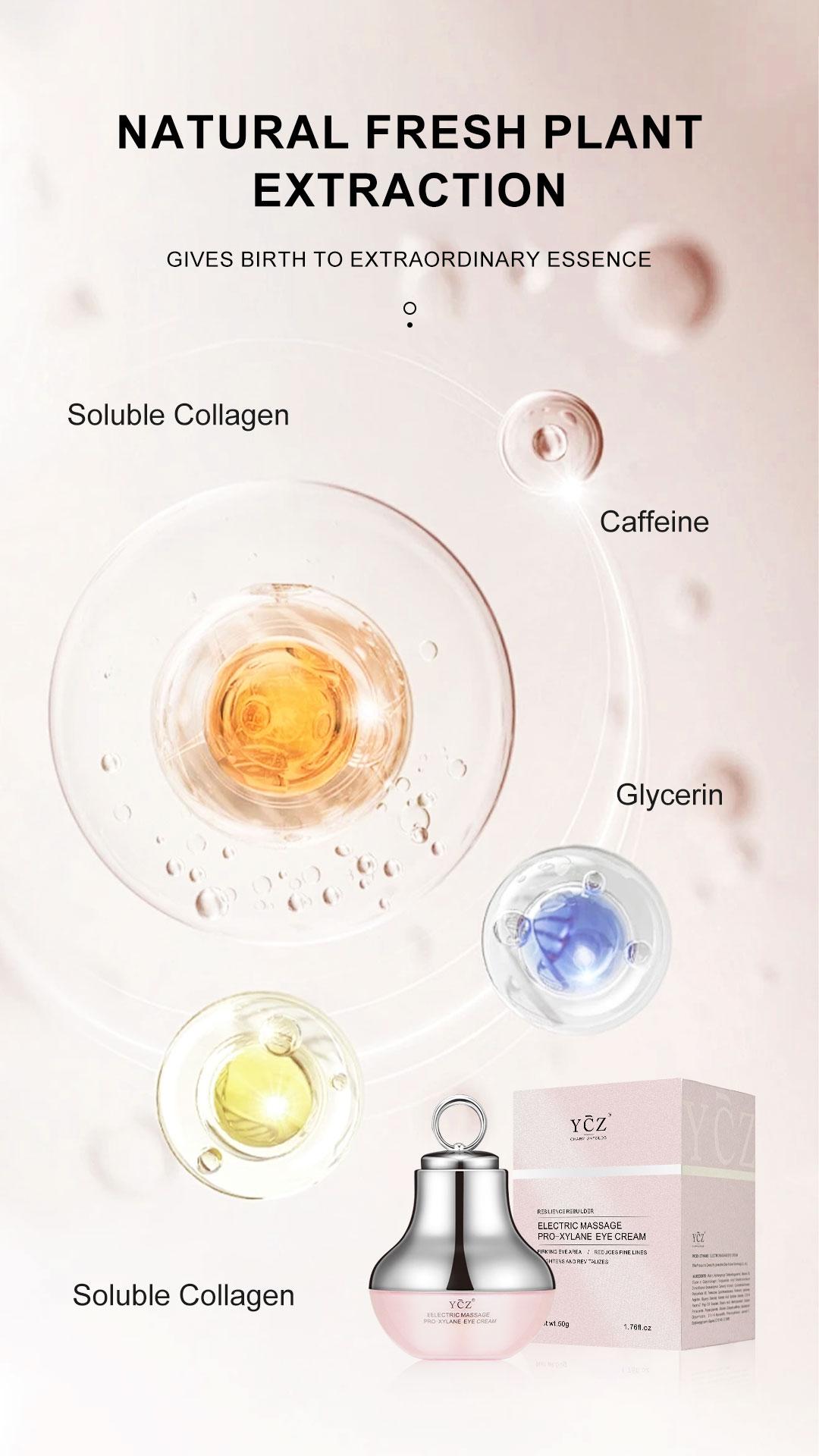 YCZ Instant Eye Renewal Kit | Electric Massage Eye Cream & Caffeine Eye Maskfor Hydration, Depuffing & Fine-Line Smoothing YCZ Instant Eye Renewal Kit | Electric Massage Eye Cream & Caffeine Eye Maskfor Hydration, Depuffing & Fine-Line Smoothing