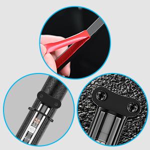 Nilight 72 LED USB Interior Strip Lights Dream Color RGB-IC 12V DC with App RF Remote Control Multicolor Footwell Under Dash Chasing Inside Light Kits 2 Lines Music Sync Mode for Cars Truck ATV UTV jeep truck decor