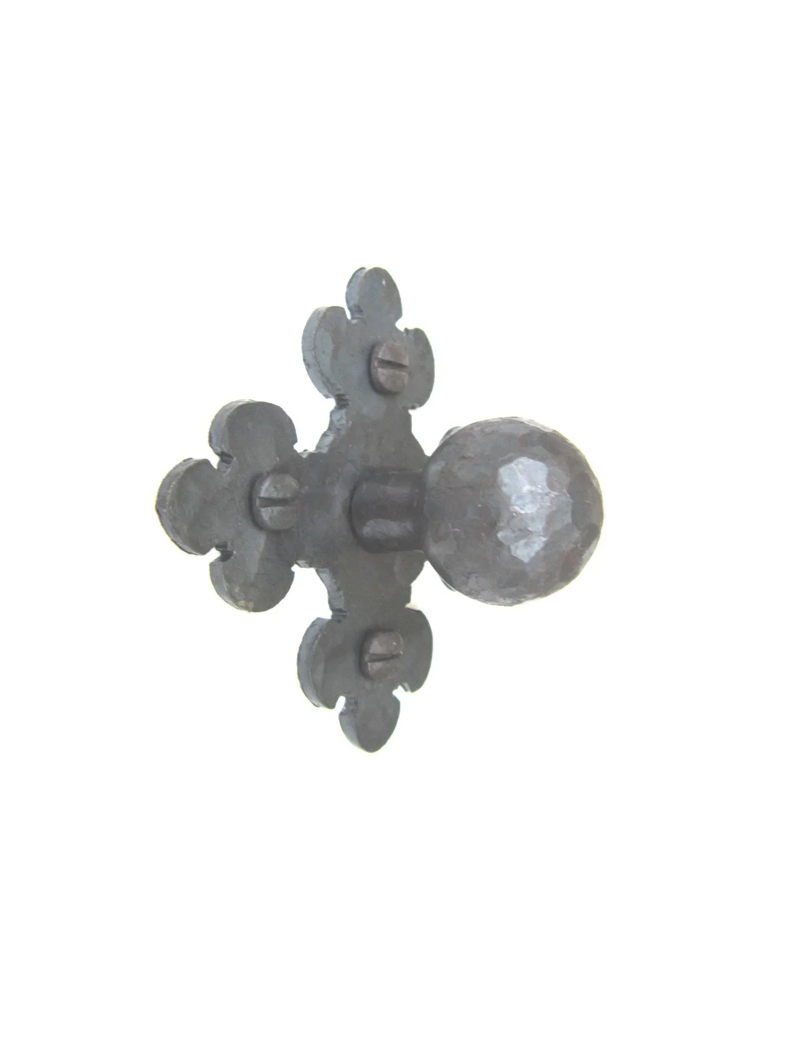 Spanish Club Cross Iron Cabinet Knob HK20