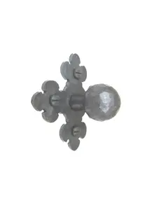 Spanish Club Cross Iron Cabinet Knob HK20