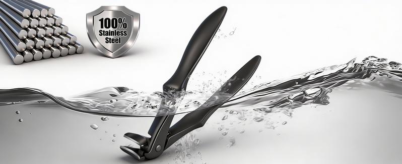 Professional black long-handled scimitar head toenail scissors, unisex more suitable for the elderly, large opening anti-splash design, with nail file set, durable metal foot manicure, suitable for thick and hard nails.