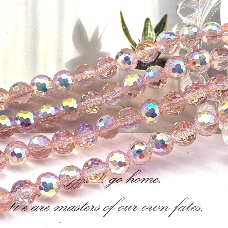 【 C006】 DIY Crystal Beads AB Color Faceted Teardrop & Rondelle Gemstone Loose Beads Bulk for Jewelry Making Necklace Bracelet Earring Kit