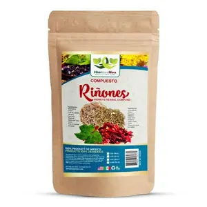 Compuesto Herbal Rinones Riñones Kidney Support Herbal Compound Tea 4 oz.-113g Natural Mexican Herb Hierba Wild Crafted