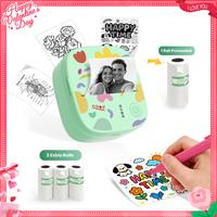 1 Printer(Green)+3 Rolls of Label