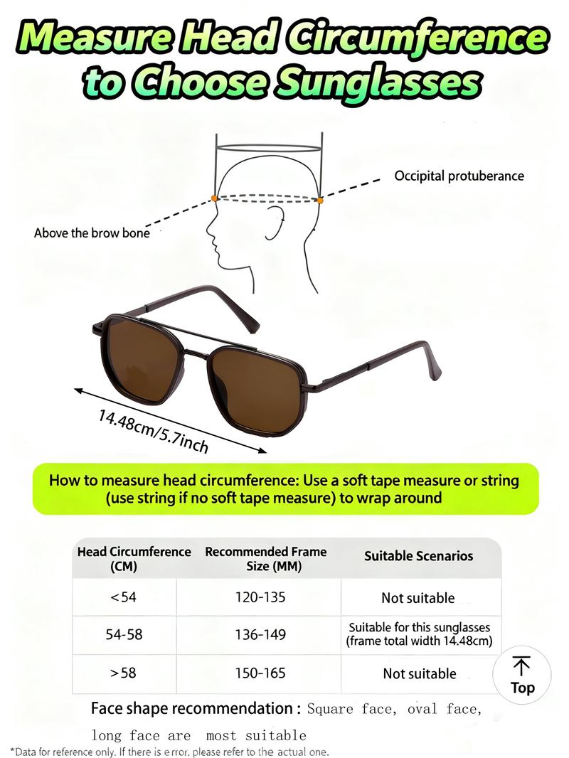Back to School Sunglasses for Travel USE, Fashion Fall/Summer 2026 Geometric Frame Double Beam Sun Glasses Trends, Travel Accessories,summer Outfits, summer Freshness, Vacation Outfits summer Outfits 2026,Back To School Sunglasses