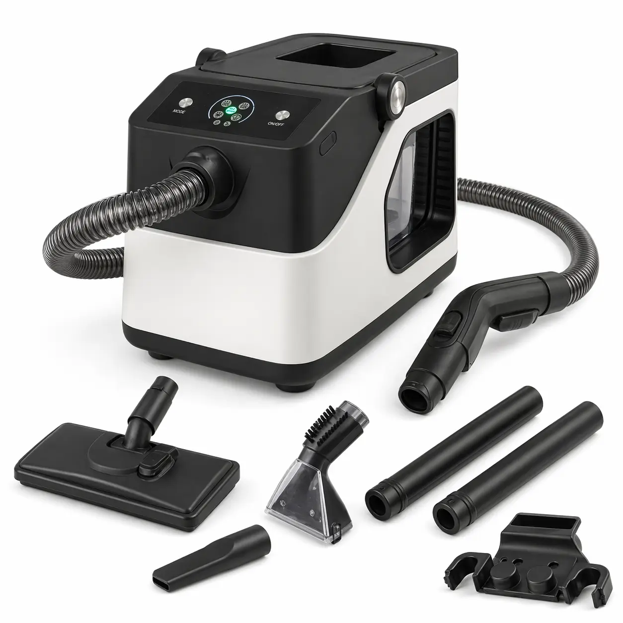 RL258Z 5-in-1 Wet & Dry Steam Vacuum Cleaner – Hot & Cold Water Cleaning, Steam & Sterilization, Self-Cleaning, HEPA Filter, 6 Gallon Capacity, Multipurpose Home & Office Floor Cleaner