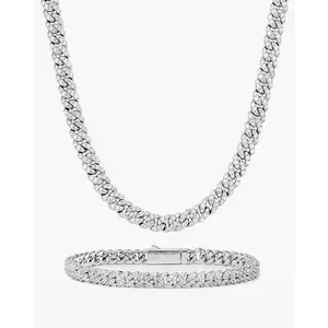 Women's Iced Out Cuban Set 5mm