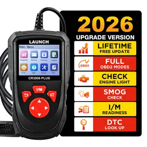 LAUNCH CR3008 Plus OBD2 Scanner Diagnostic Tool,One-Key I/M,Enhanced Check Engine Code Reader OBDII Car Scan Tool for All Vehicles After 1996,Battery Test,Lifetime Update Code Reader