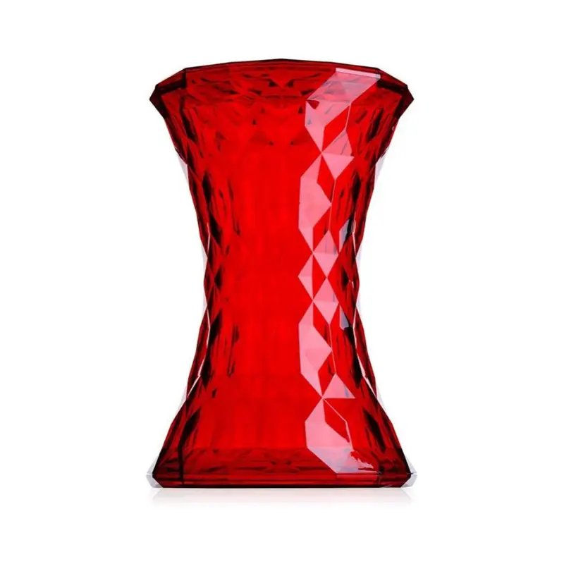 Nicer Furniture AP5506RD OCC Wanders Accent Stool, Red