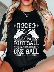 100% Cotton Bull Riding Rodeo Football Quote Cowboy Jaripeo Bull Rider T-Shirt