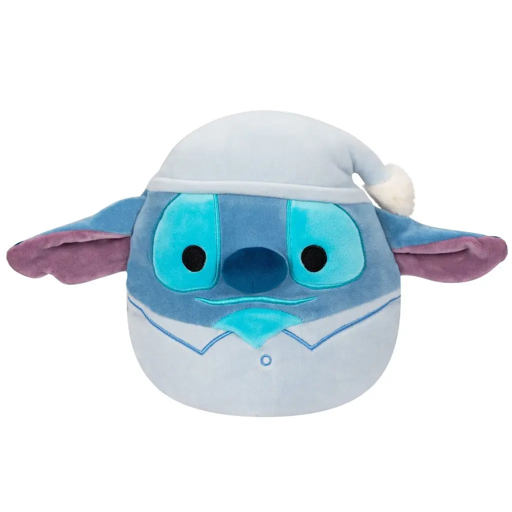 Squishmallows Disney Lilo and Stitch 8" Pajama Stitch Plush Toy, New, Hand Wash, 8" Tall