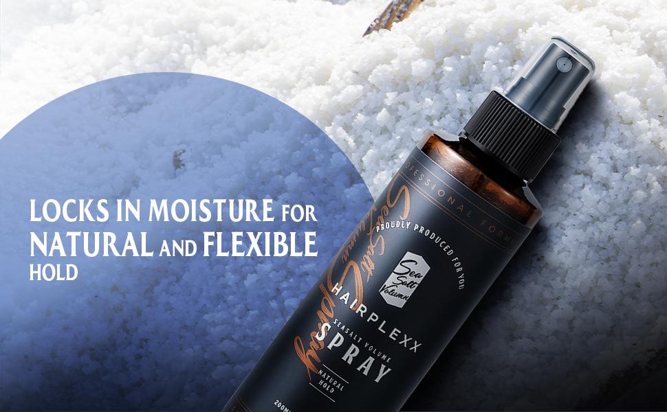 HAIRPLEXX Sea Salt Volume Hair Spray (2 pcs) for Natural Thick and Volumizing Hair Look with Matte Finish, Paraben Free 6.7 fl oz
