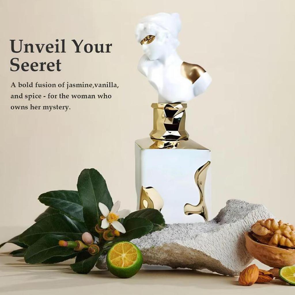 Her Confession Eau De Parfum For Women 100ml 3.4 oz New Release Vanilla Jasmine & Tuberose Floral Fragrance Ideal For Floral Lovers long lasting perfume