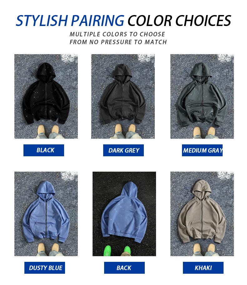 Men's casual light and thin hoodie, Gypsy printing, kangaroo pocket design, fashionable and casual conventional loose drawstring pocket, suitable for daily leisure, trendy theme gatherings, sports wear, suitable for spring and summer wear