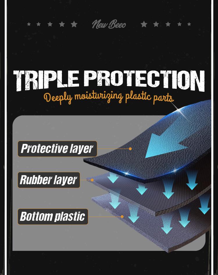 Car plastic polish: a refurbishment agent used to polish plastic parts such as engine compartments, interiors, and rearview mirrors Car plastic polish: a refurbishment agent used to polish plastic parts such as engine compartments, interiors, and rearview mirrors