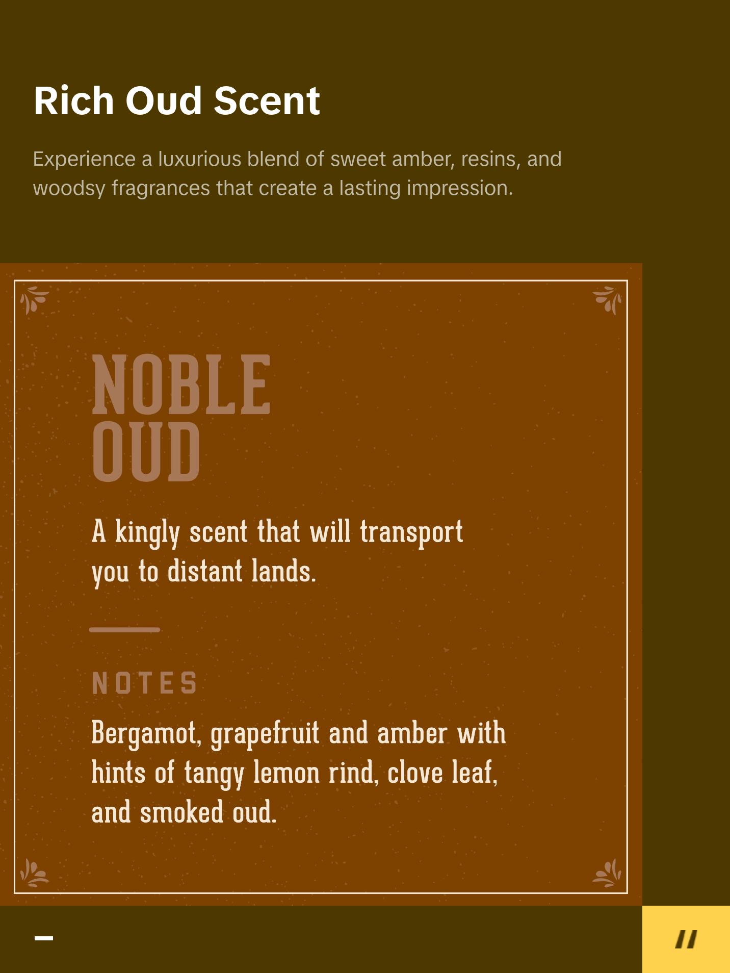 Noble Oud Beard, Hair and Skin Oil