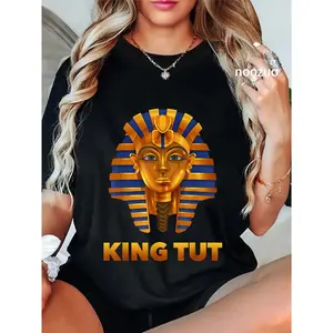 100% Cotton #1 The Egyptian Pharaoh King Tut Mask, Tutankhamun T-Shirt