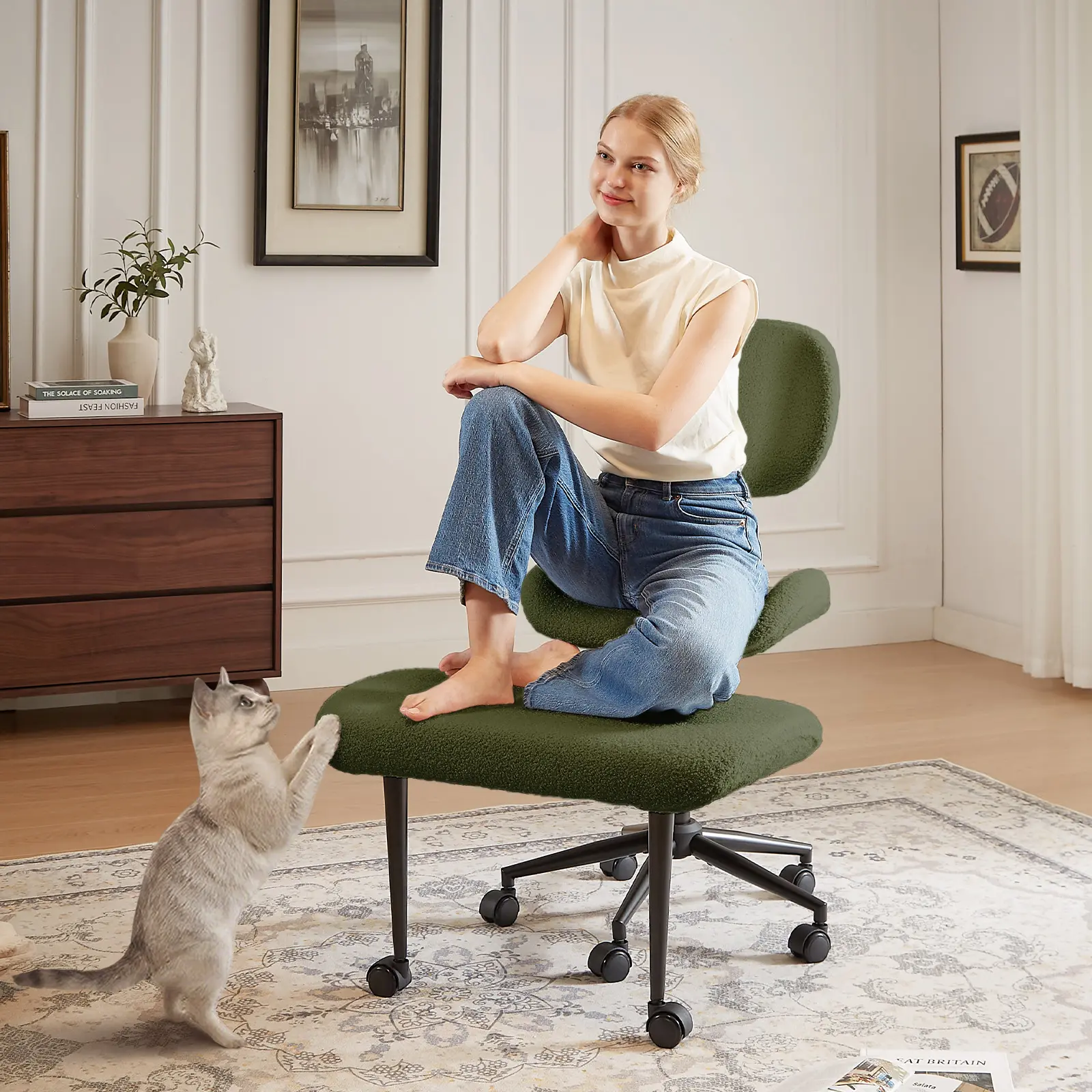 Upgraded Green (Teddy Fabric)