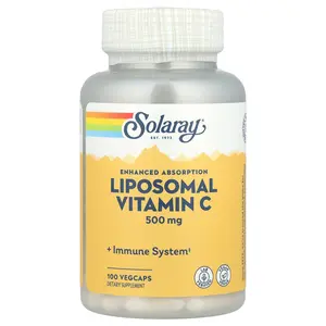 Solaray Enhanced Absorption, Liposomal Vitamin C, 100 VegCaps