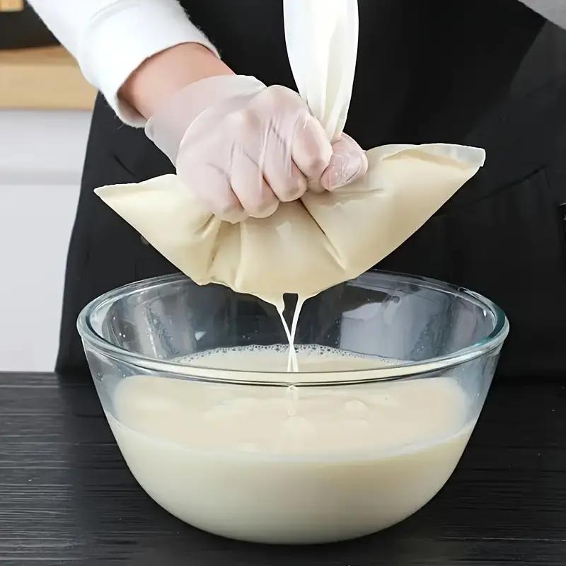 (Four sizes)2pcs Nylon Straining Bags with Drawstring - Reusable Fine Mesh for Brewing, Juicing, Wine, Nut Milk & Coffee - Durable Kitchen Filter Tool