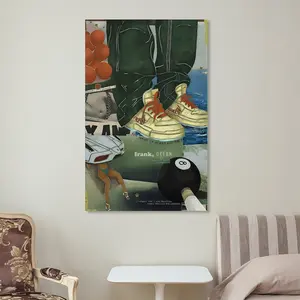 Frank Ocean Minimalist Poster – Unframed Modern Wall Art | High-Res Print for Bedroom/Living Room | Perfect Gift for Music Fans & Art Lovers wall art decor custom handmade decoration book vintage home