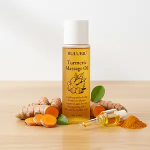 Turmeric massage oil, 16 ounces of pure natural turmeric honey body oil, hydrotherapy massage oil, can