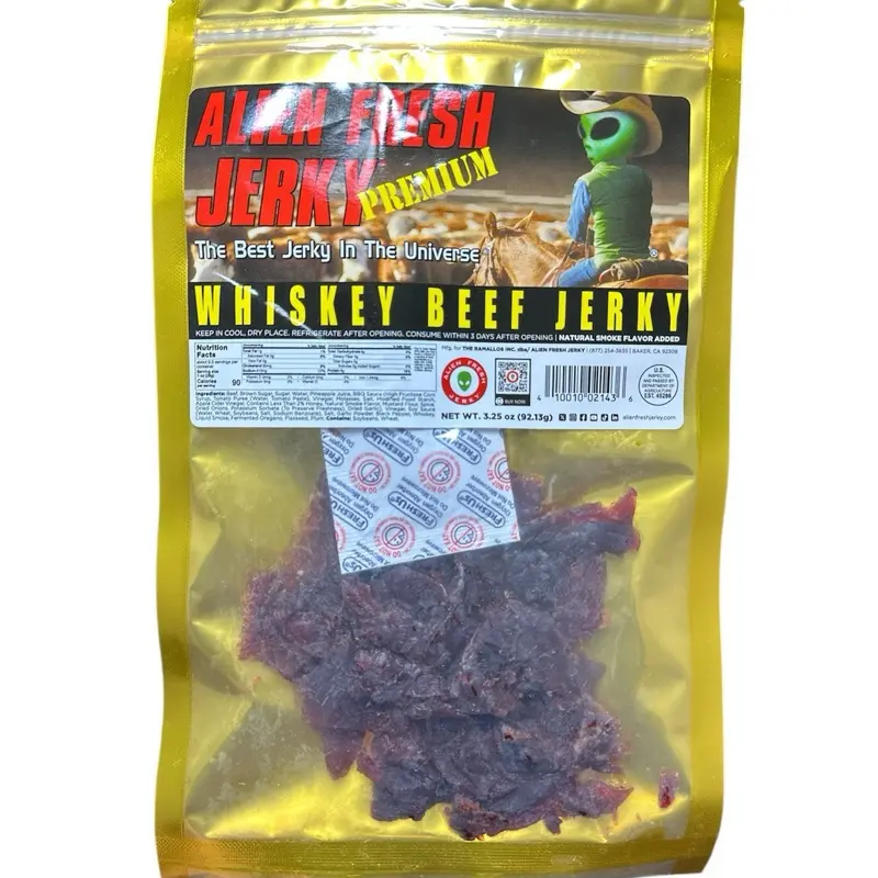 Alien Fresh Jerky Whiskey 3.25 oz
