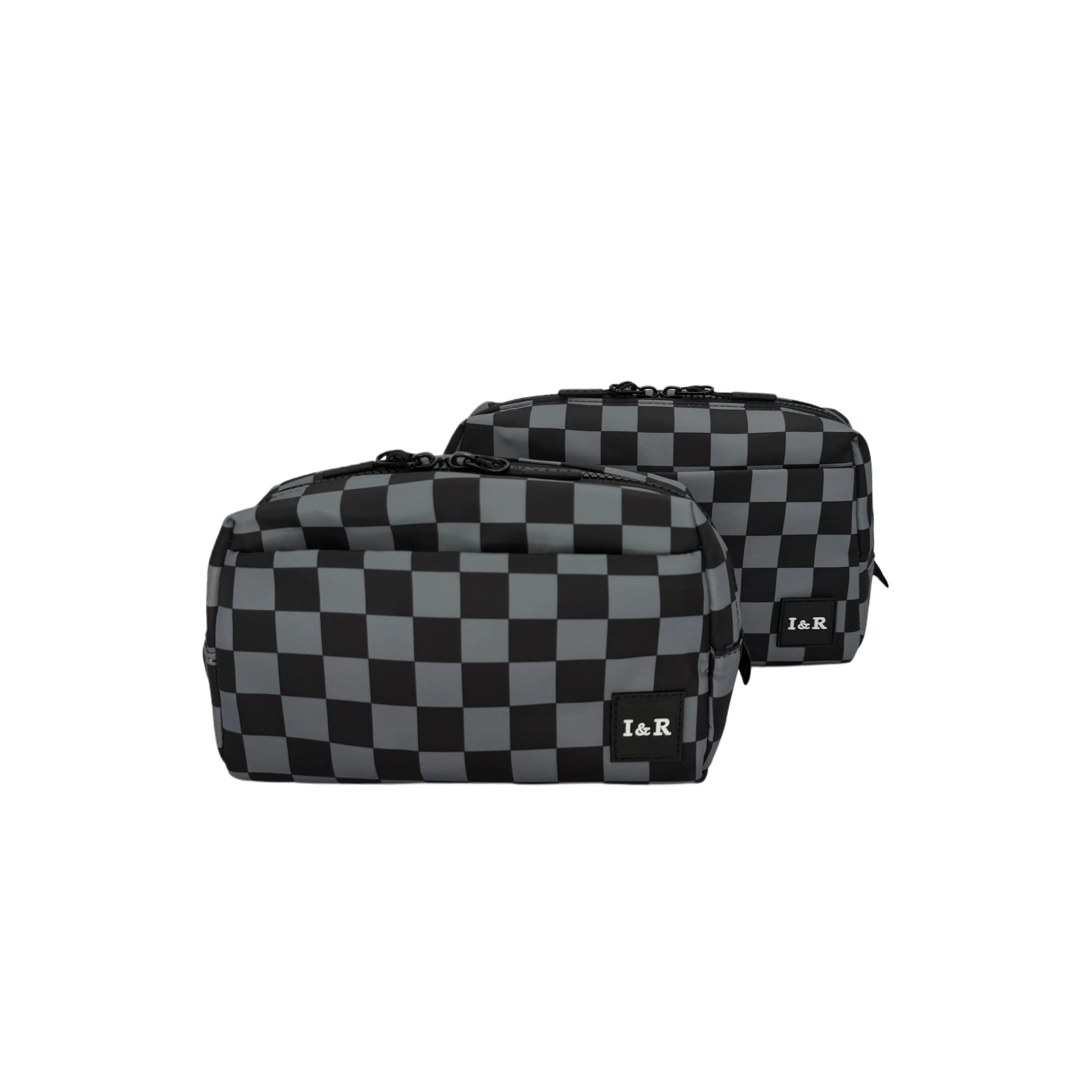 Black Grey Checkered