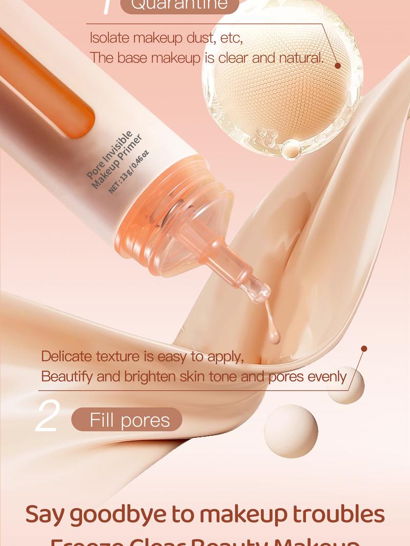 Pore Invisible Makeup Primer - Hidden Pores Natural Concealer Makeup Fitting Ideal Look