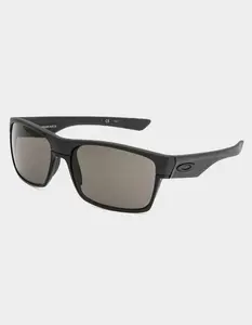 OAKLEY  Mens TwoFace Steel & Prizm Gray Sunglasses, Black, ONESZ