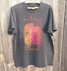 Hot Alice In Chains T-Shirt, Alice In Chains Unisex Charcoal T-Shirt, Gift For Fan