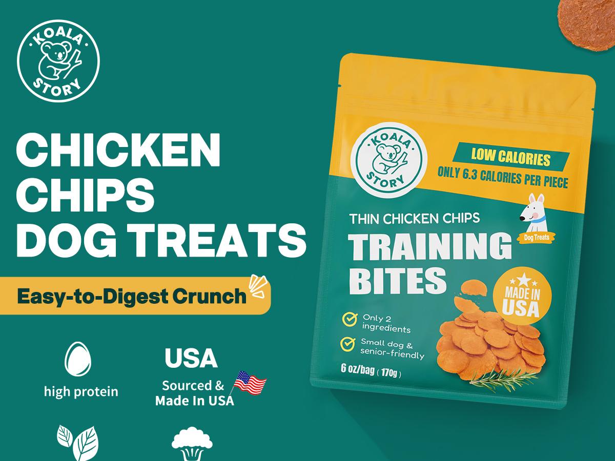 6.3 Cal Low-Fat Training Treats! Ideal for Senior & Small Dogs, Healthy & Guilt-Free