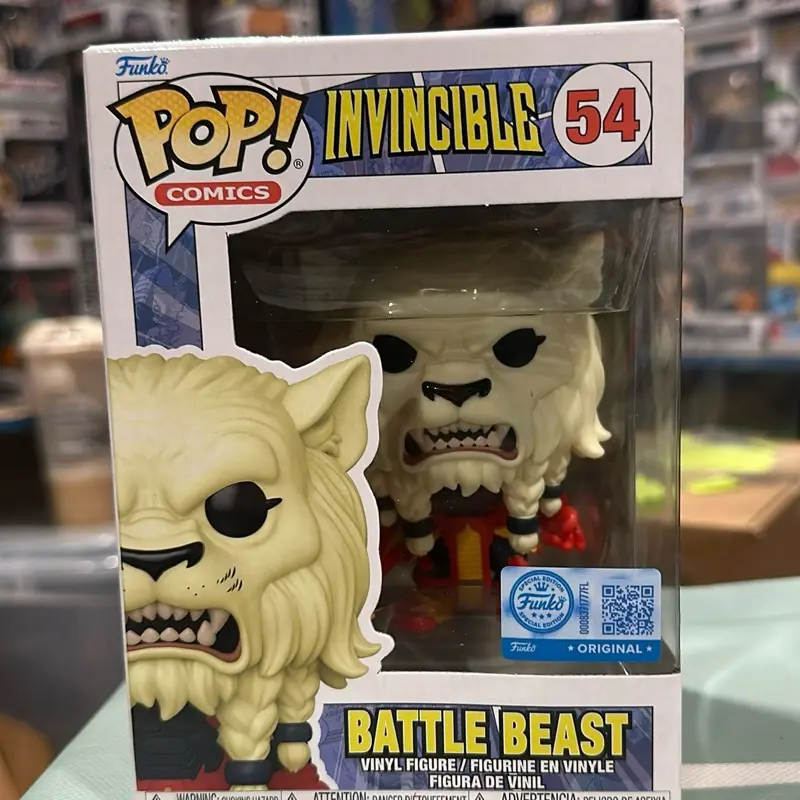 Funko Pop Vinyl Battle Beast Style Figure - New No Shelf Standout Collectible Figure Decor for Collectors, Figurines For Collectors
