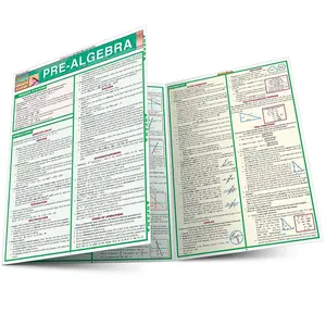 Pre-Algebra: a QuickStudy Laminated Reference Guide (QuickStudy Reference Guides - Academic) Pamphlet – November 27, 2002