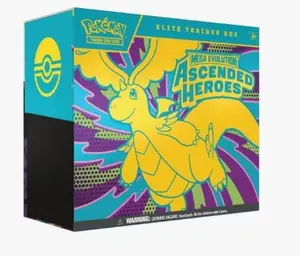 TCG Ascended Heroes Sealed Elite Trainer Box - Mega Evolution: Ascended Heroes ETB