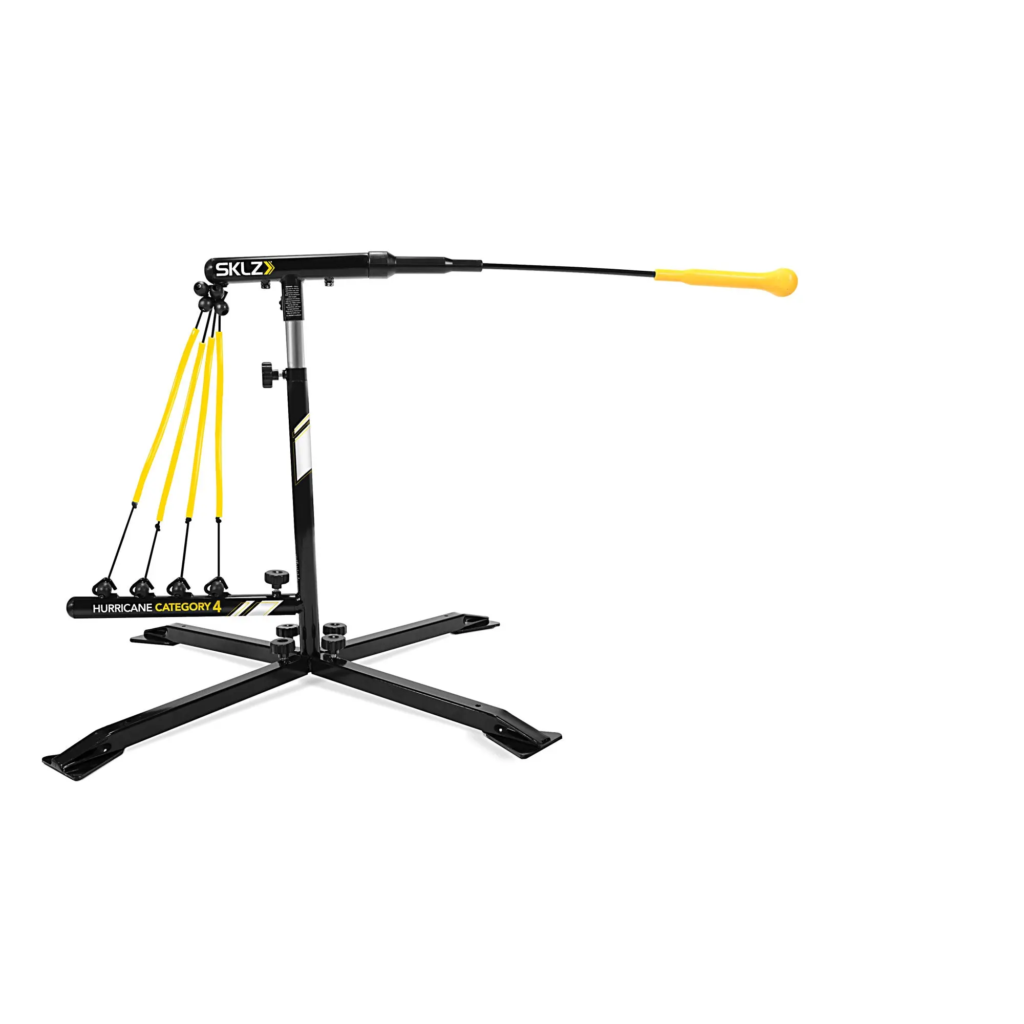 SKLZ Hurricane Category 4 Premium Design Swing Trainer - Premium Baseball Training Tool, Solo Practice Aid for Advanced Athletes, Enhances Hitting Technique, Supports Advanced Athletes