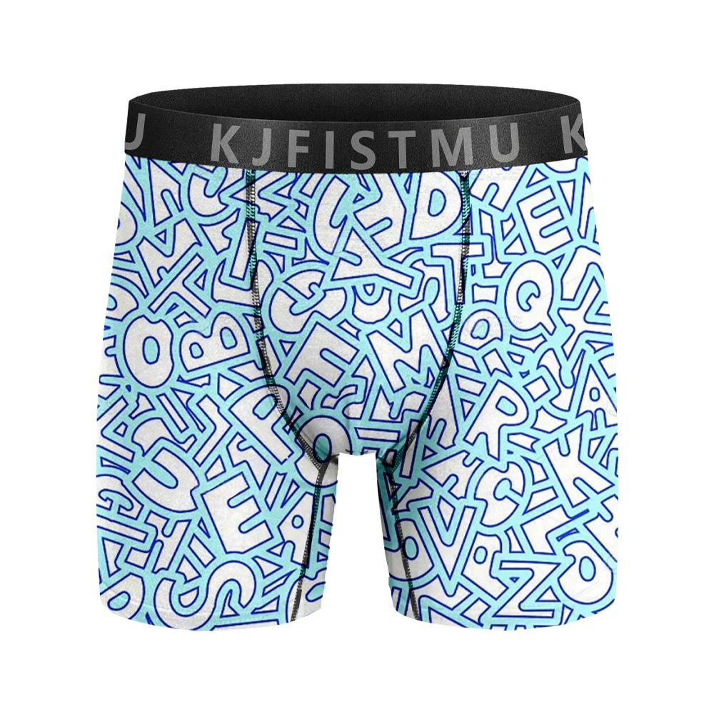 KJFISTMU 20-piece men's boxer briefs, random print set, men's elastic boxer briefs, soft and comfortable, close-fitting and breathable boxer briefs, a gift for husband or son KJFISTMU 20-piece men's boxer briefs, random print set, men's elastic boxer briefs, soft and comfortable, close-fitting and breathable boxer briefs, a gift for husband or son