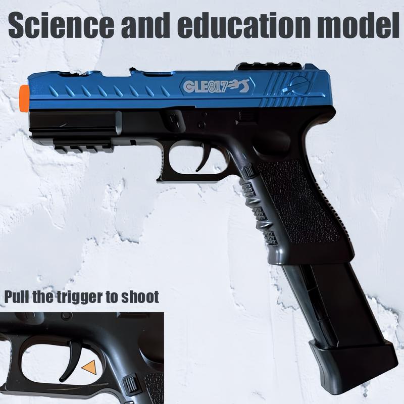 Blaster Gun,Electric Ball Blaster Pistol, High Gun Performance Cool Toy Gun, Rechargeable Splatter Ball Toys for Outdoor Activities Shooting Game Party Favors. Christmas and New Year Gifts